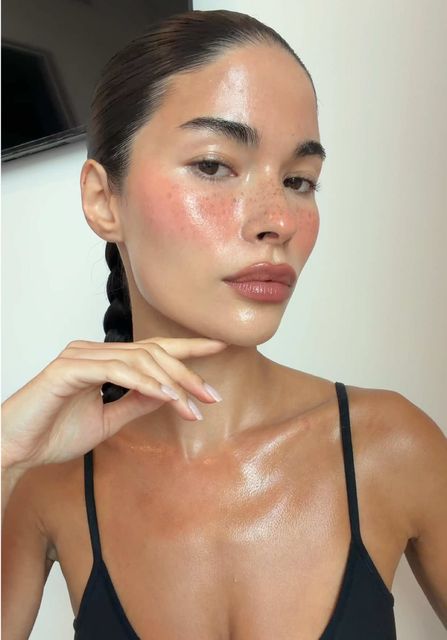 aisha potter beauty routine video thumbnail