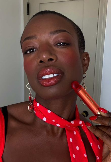 Rare Beauty beauty routine video thumbnail