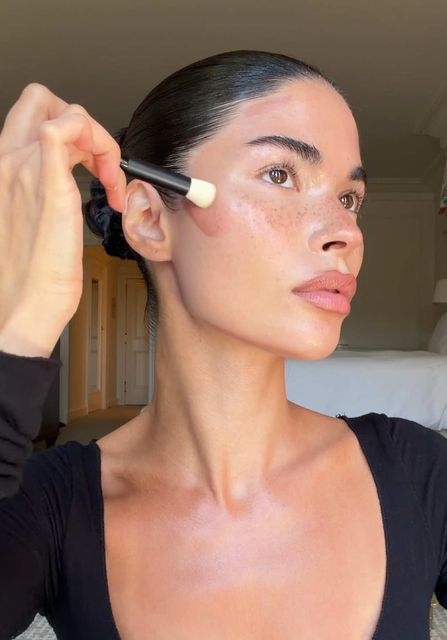 aisha potter beauty routine video thumbnail