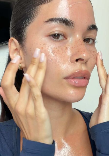 aisha potter beauty routine video thumbnail