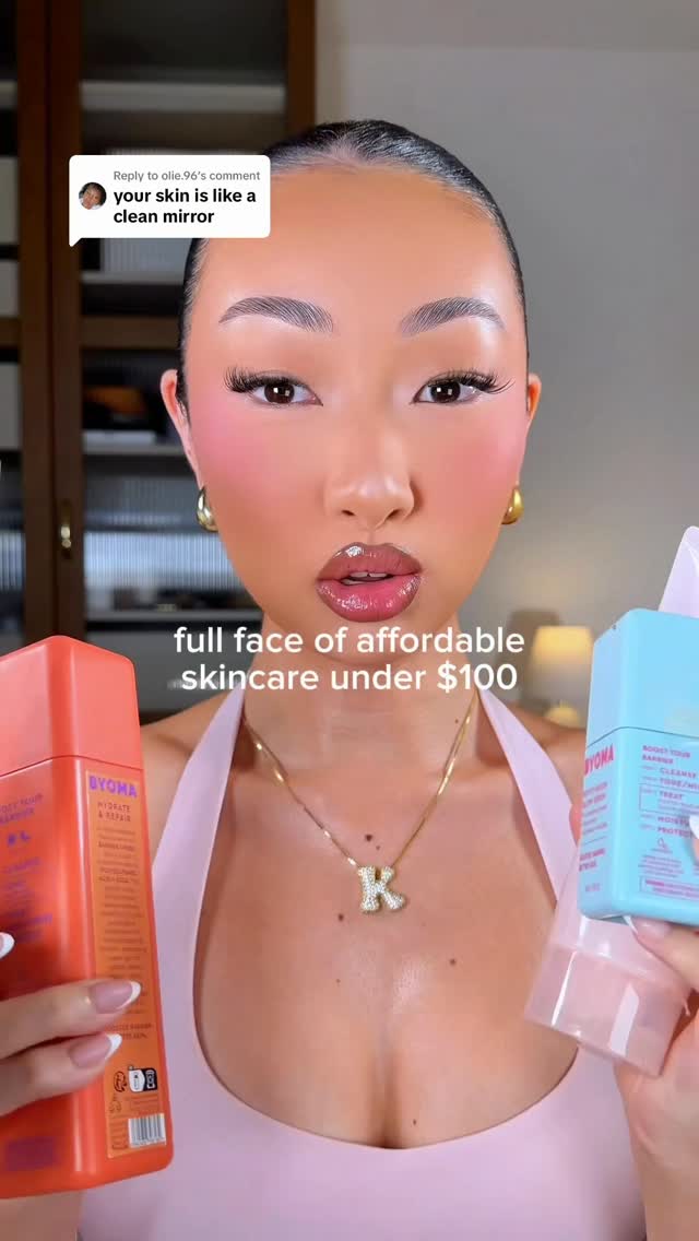 Kelly beauty routine video thumbnail