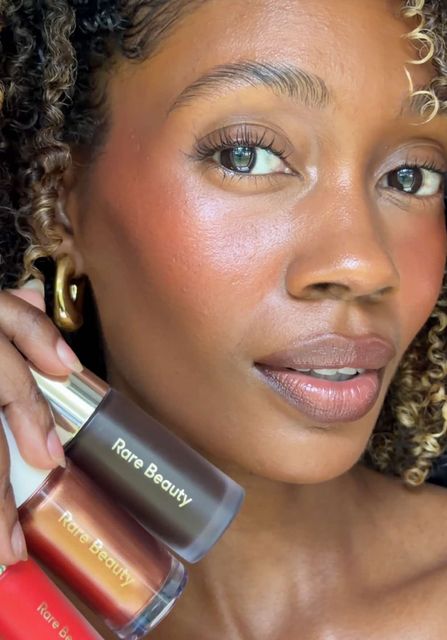 Rare Beauty beauty routine video thumbnail