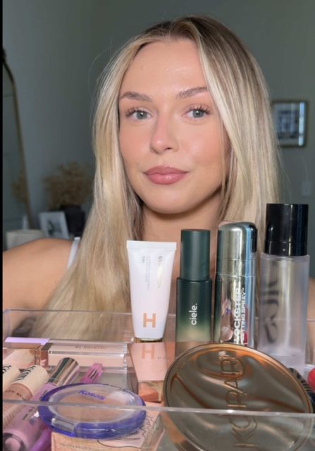 shannon lewis beauty routine video thumbnail